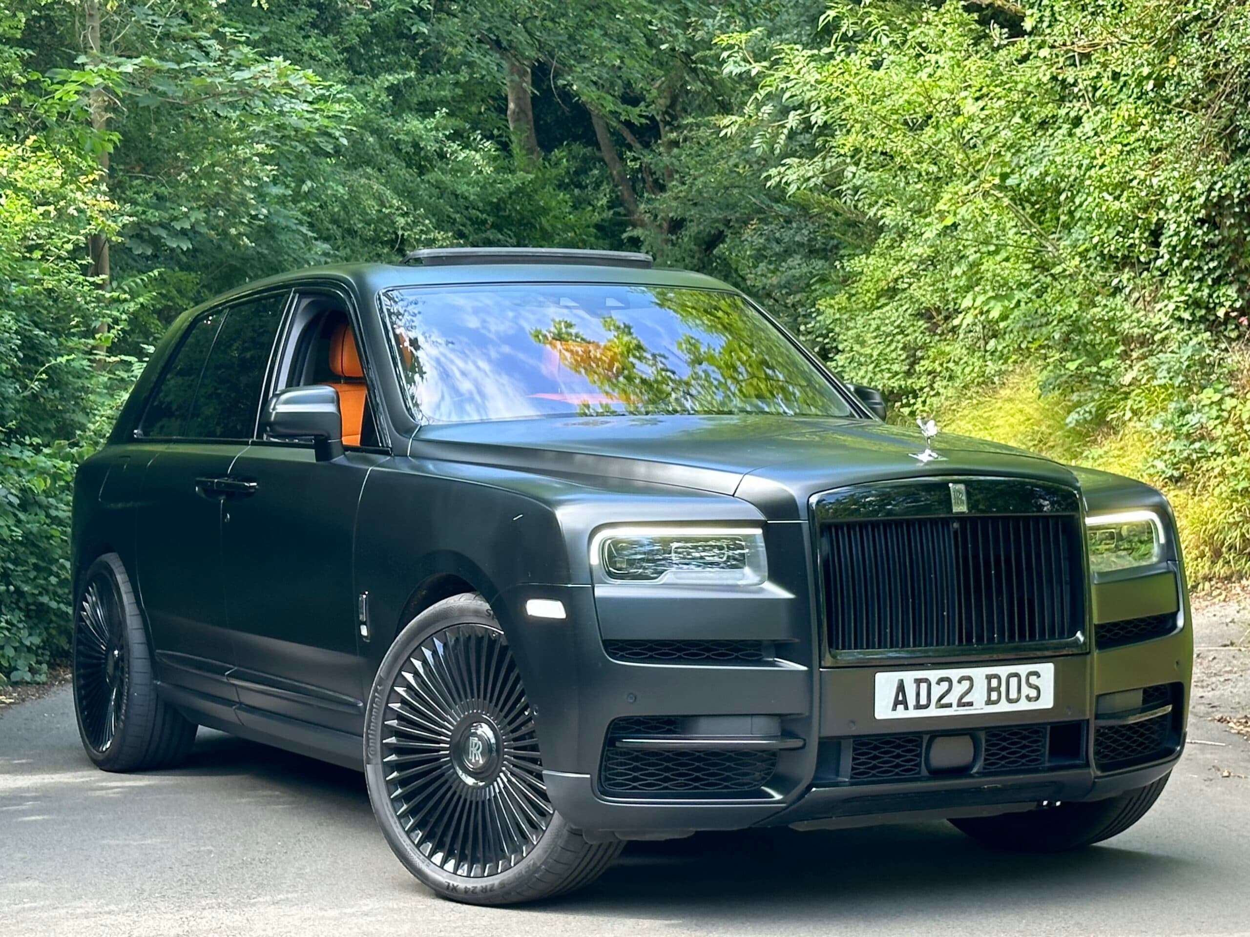 Rolls-Royce Cullinan Satin Black